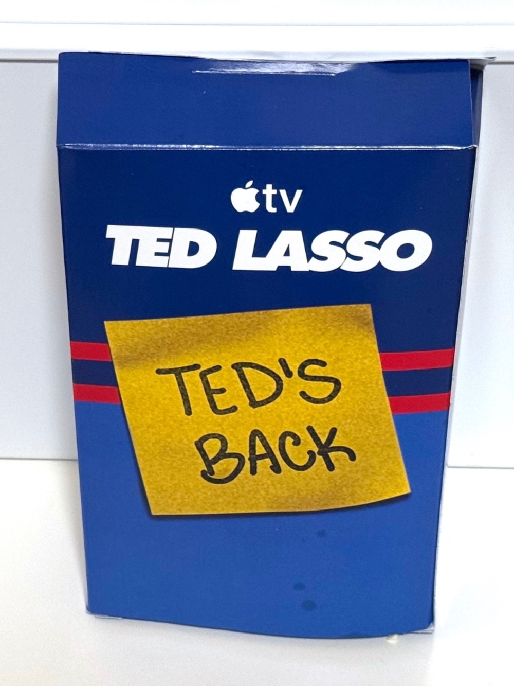 Ted Lasso "Ted's Back" Apple TV+ Promo Popcorn Box Premiere Collectible
